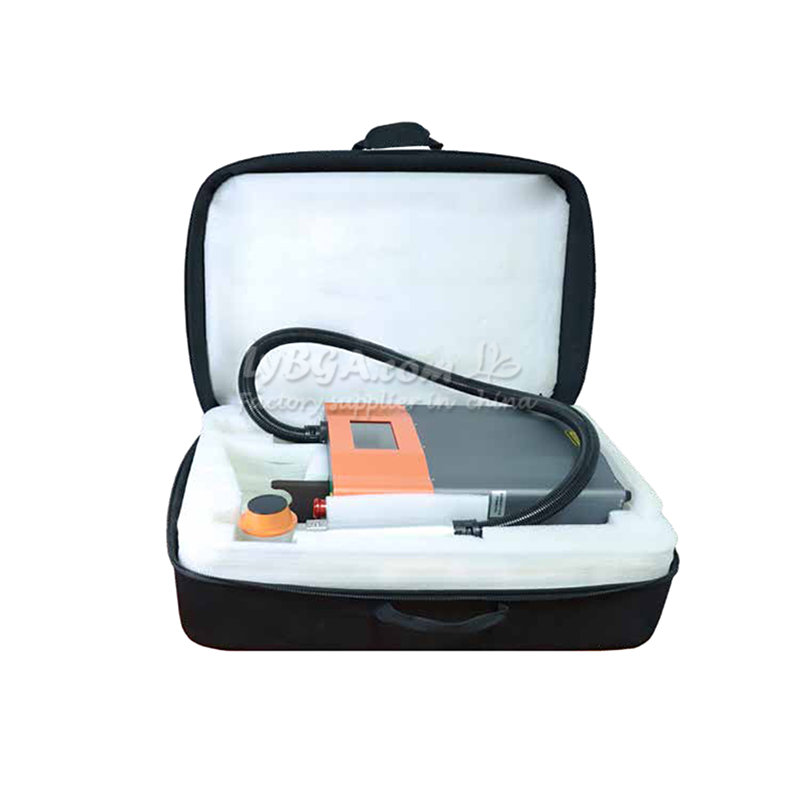 Industrial Laser Cleaning - LY-LCG100A 100 W gepulste Laser-Reinigungsmaschine, Rucksack,