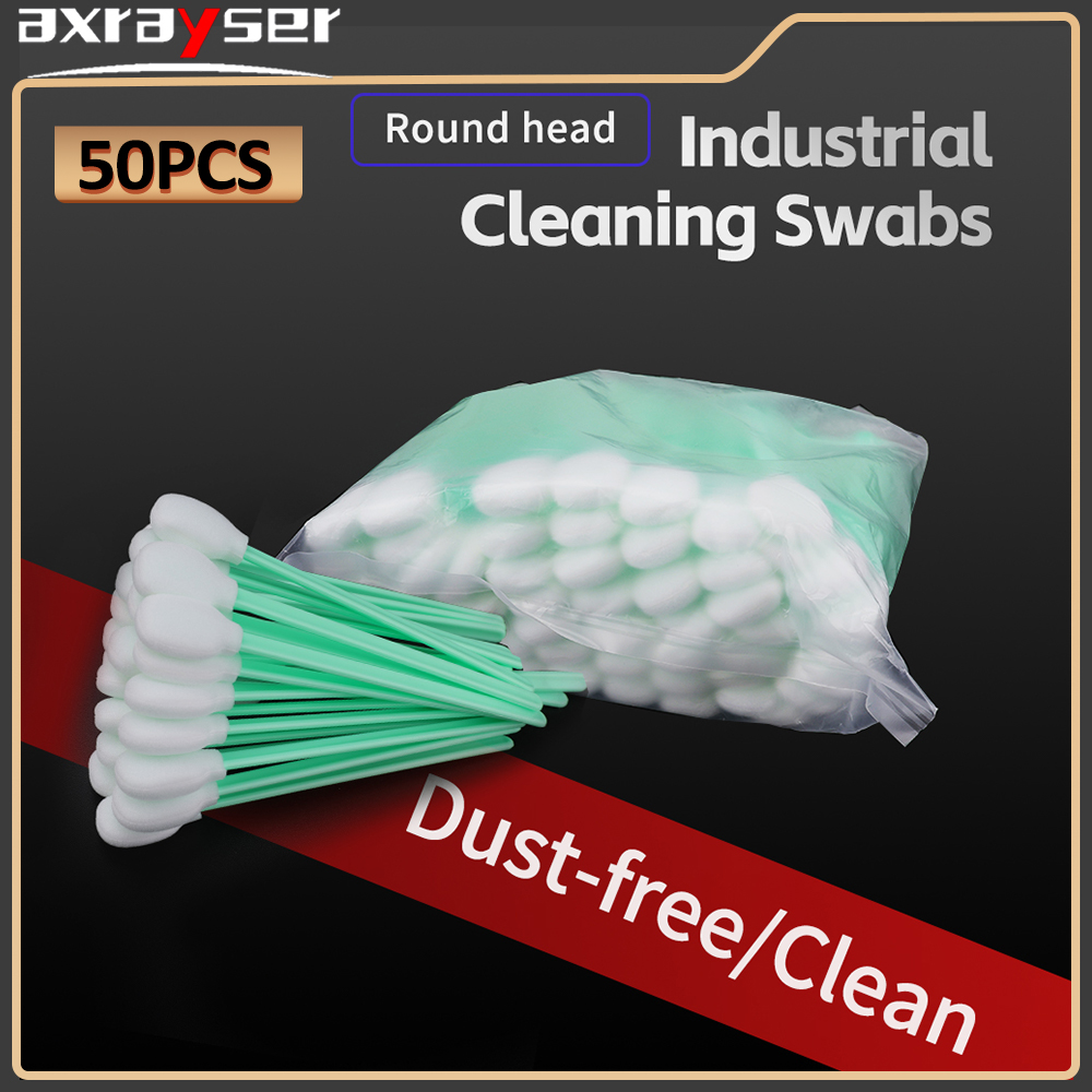 Industrial Laser Cleaning - 50 Stück Wattestäbchen für Industriereinigung, Reinigungswerkzeug