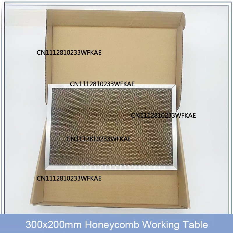 Honeycomb Laser Bed - 300x200 Laser-Wabenbett Universeller Laser-Waben-Arbeitstisch für CO2-