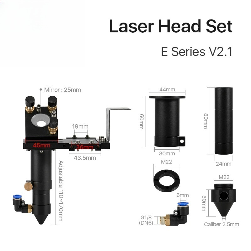 Cloudray E-Serie CO2-Kopfset m – Co2 Laser Mirror Bewertung und Preis