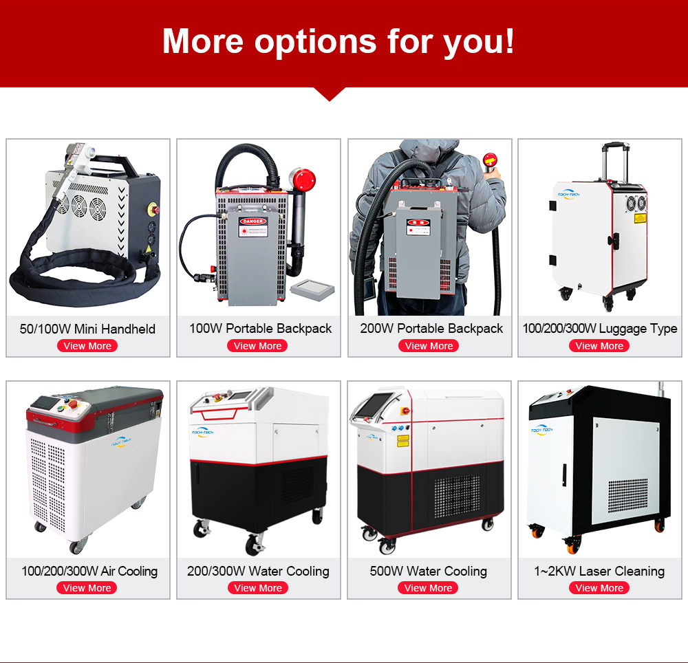 Hochwertige industrielle 200 W – Industrial Laser Cleaning Bewertung und Preis