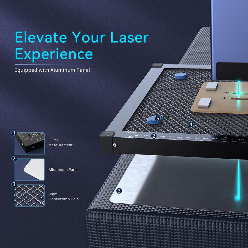 Wabenförmige Laser-Bettplatte  – Honeycomb Laser Bed Bewertung und Preis